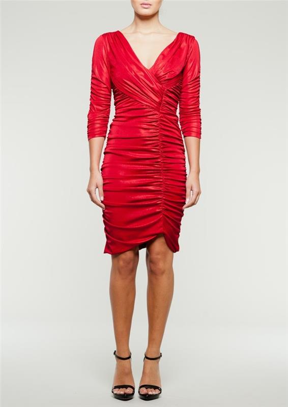 şal-elbise-kırmızı-draped-etkiler-vücut-vurgulama-eğrileri-yeniden boyutlandırılmış