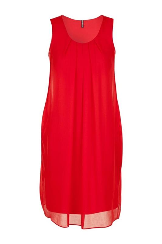 klasikinė-raudona-naktinė suknelė
