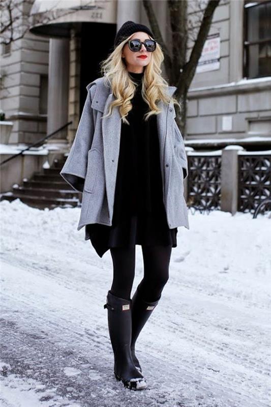 obleke-dolgi rokavi-zimski dan-outfit-look-jesen-zima-modni trendi