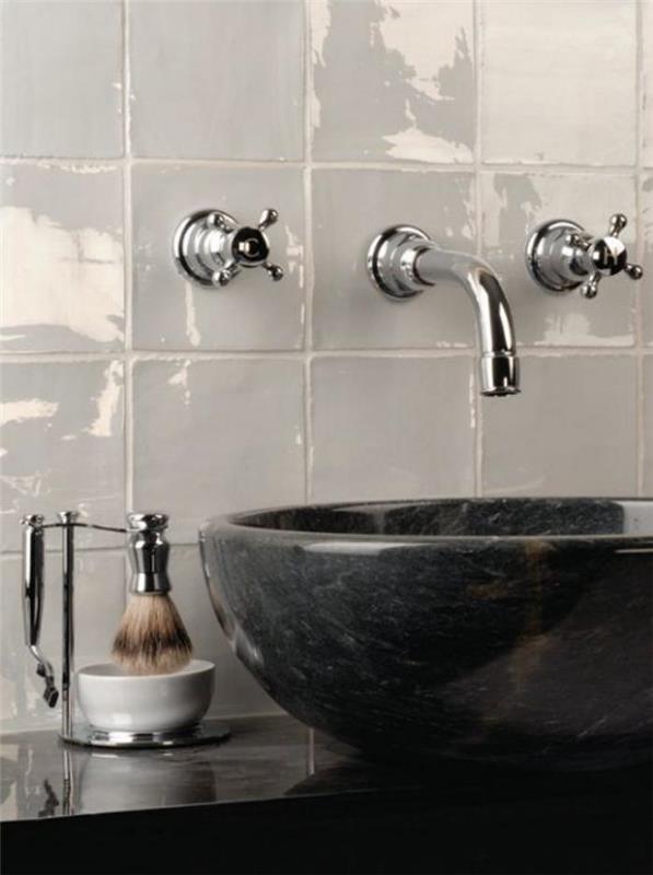 duvara monte-siyah-oval-lavabo-musluk-vintage-musluk