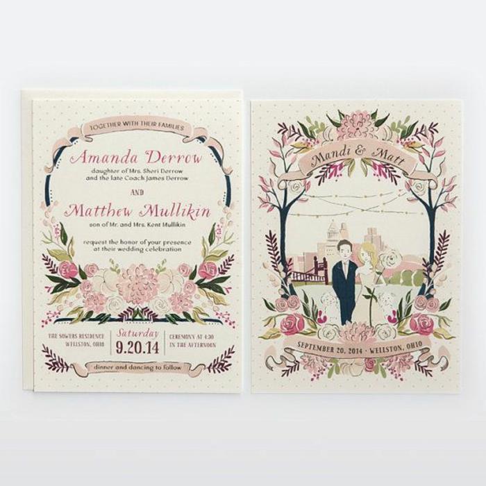 Vestuvių įvaizdis vestuvių piešimas meilės santuokos piešimo idėja mielas vestuvių kvietimas su poros iliustracija