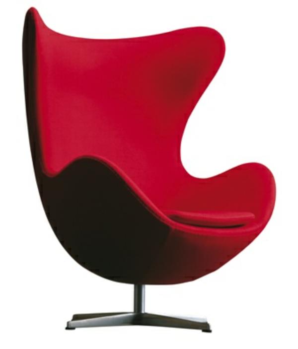 kırmızı-sandalye-iskandinav