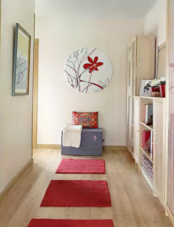 rdeča dekoracija hodnika