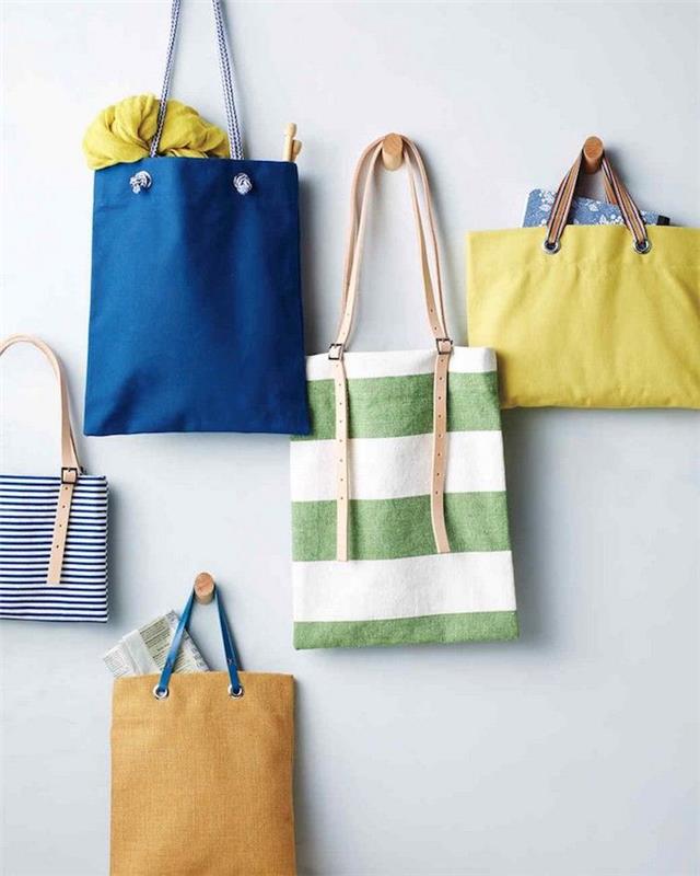 Renkli basit kare şekilli çanta fikirleri, dikiş eğitimi, kumaş çanta yapımı, yaratıcı eğlence ilhamı