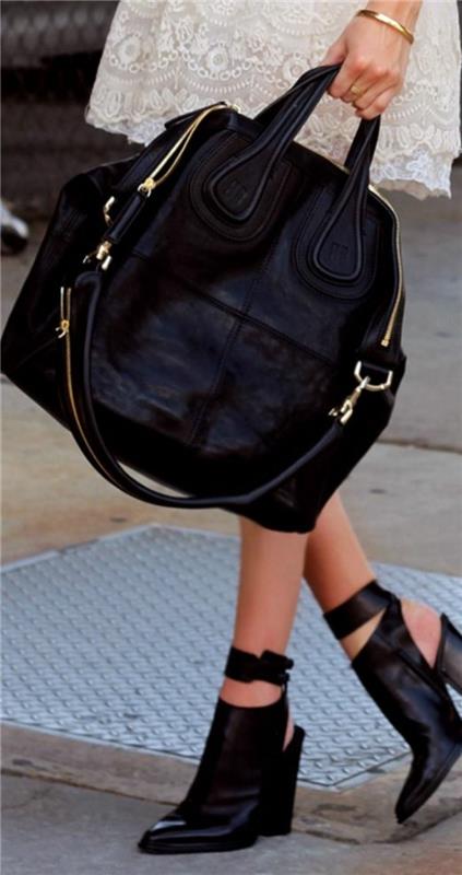 moteriškos rankinės-Givenchy-juoda-didelė