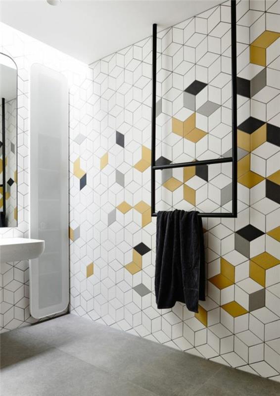 modernus-vonios kambarys-plytelės-mozaika-sienos-modernus-vonios kambarys