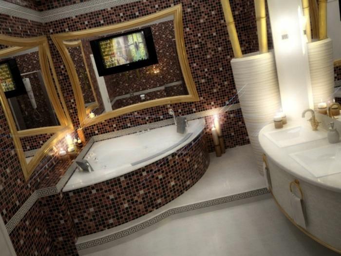 rytietiškas-vonios kambarys-andalūzijos-mozaikos-azijietiško stiliaus vonios kambarys