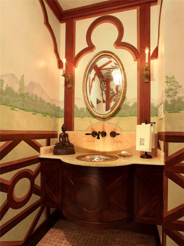 orientalsko-mozaično-andaluzijsko kopalnico