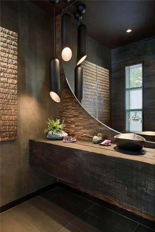 rustikalna-kopalnica-ogledalo-kamen-stena-dekoracija-kopalnica-umivalnik-taupe
