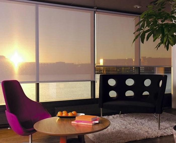 oturma odası-storlu-storlu-velux-oturma odası-deniz manzaralı-modern-oturma odası