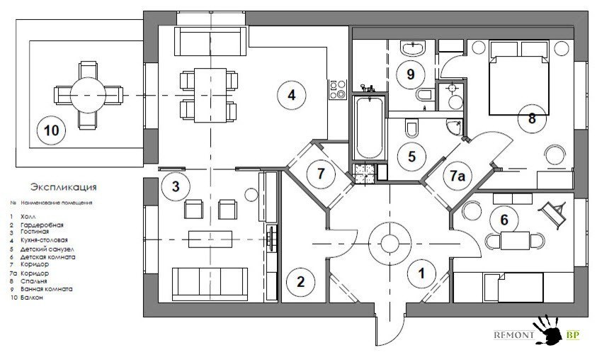 Načrt stanovanja