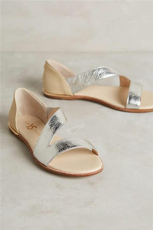 moteriškos-sidabrinės basutės-naujausios moteriškų vasaros batų tendencijos