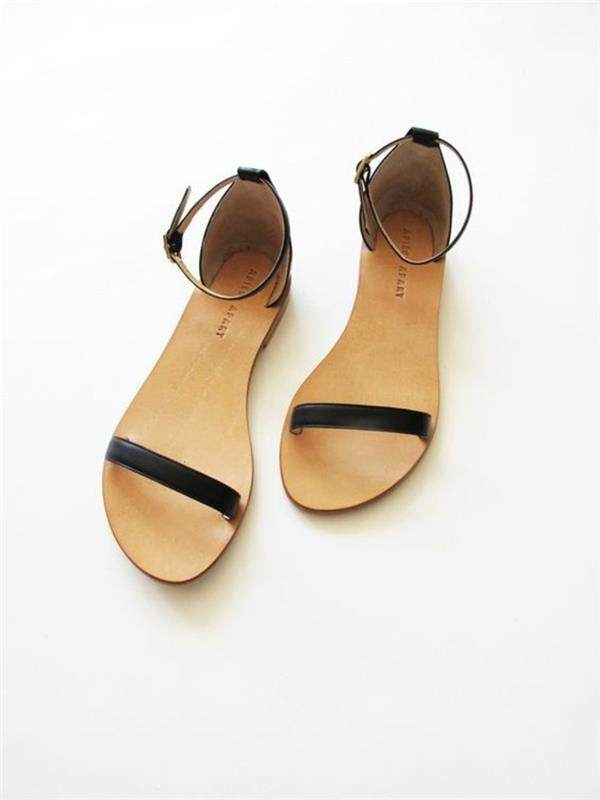 sandalai-prašmatnūs-modernūs-sandalai-moteris-sandalai-pigūs-moteriški-sandalai-juodi