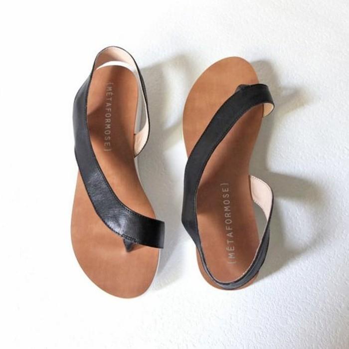 juodos basutės-moteris-dizainas-2016-sandalai-pigūs-vasaros batai-moteris