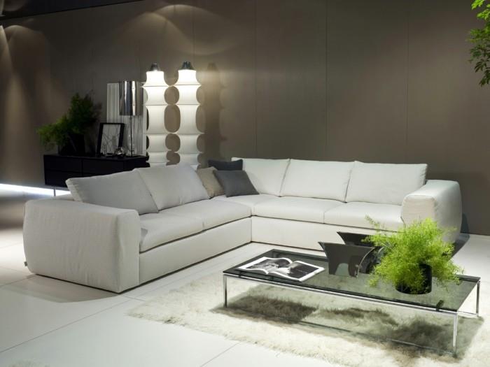beyaz-kahverengi-saon-beyaz-deri-kanepe-oturma odası-mobilya-beyaz-kiremit-zemin