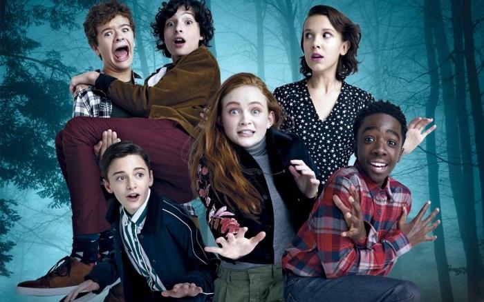 Stranger Things oyuncuları, Stranger Things 3. sezon oyuncuları, Stranger Things oyuncu afişi, Stranger Things yıldız fotoğrafları