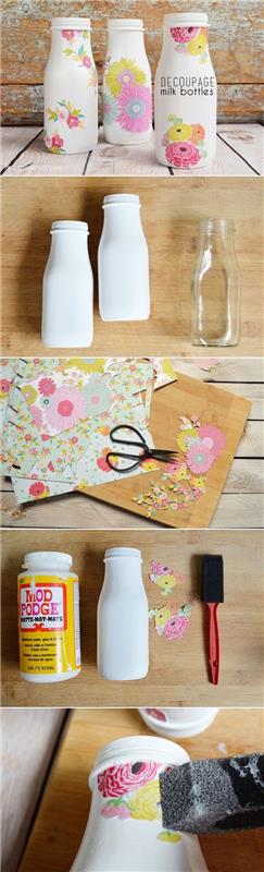 dekupaj-dekupaj-bottiglia-vetro-tovagliolo-carta-motivi-floreali-decorare-vaso-di-fiori-diy