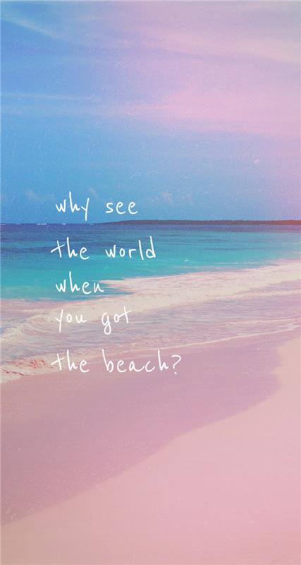 Immagini sfondi tumblr, ingilizce scritta, fotografia di una spiaggia