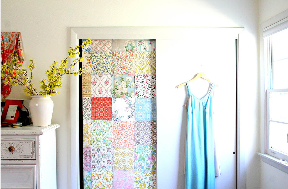 Desenho original com patchwork