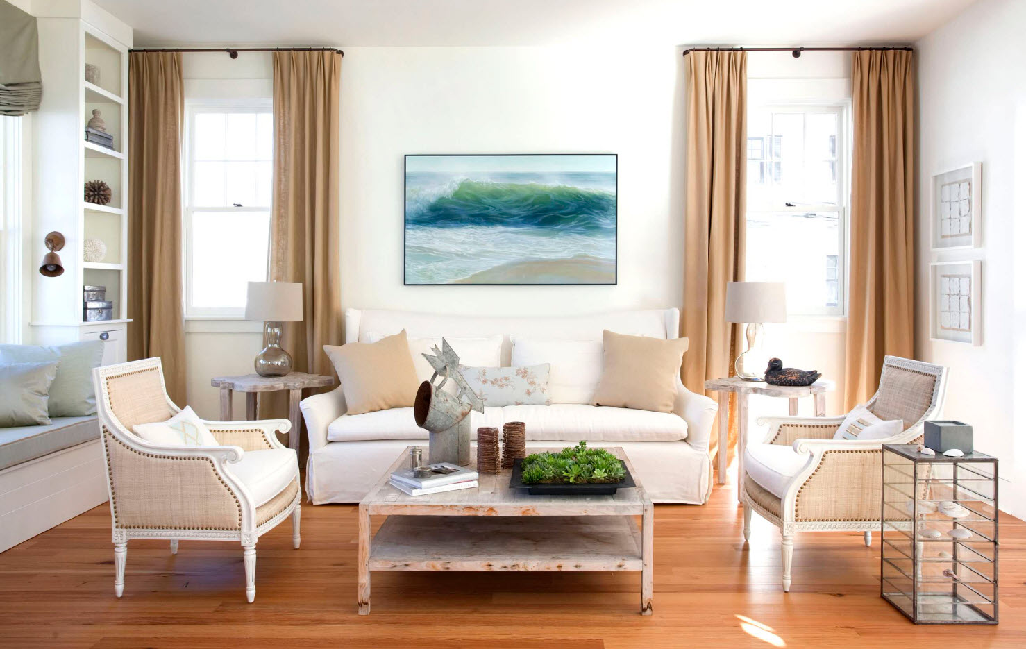 Color de acento beige