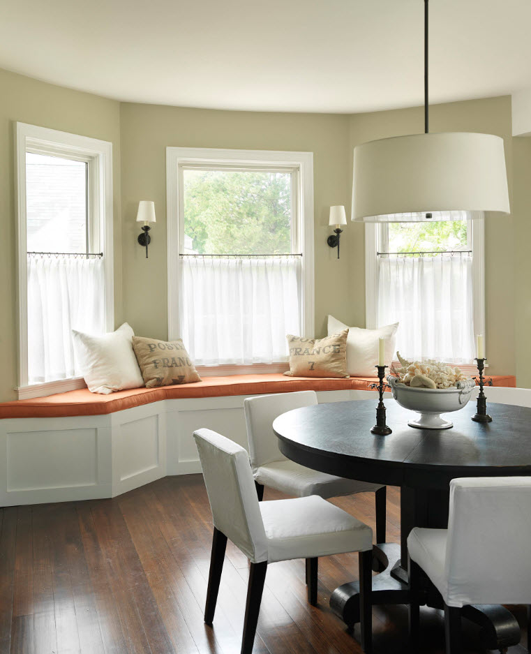 Cortinas como en un cafe
