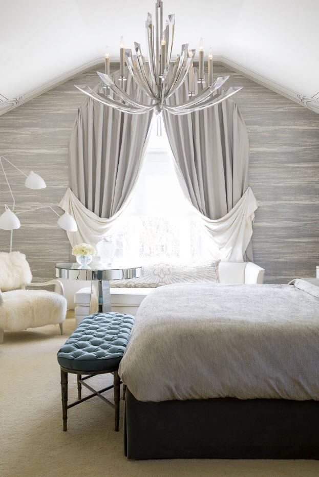 Cortinas para el ático