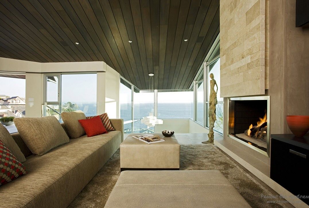 Diseño de sala de estar moderno