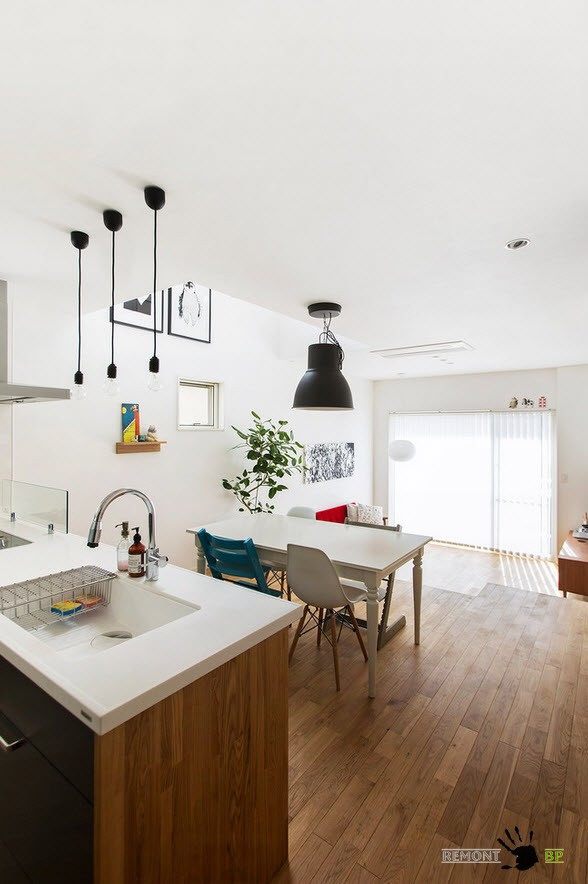 Cozinha + sala de jantar