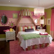 Lindo dormitorio rosa