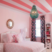 Dormitorio rosa para una princesa