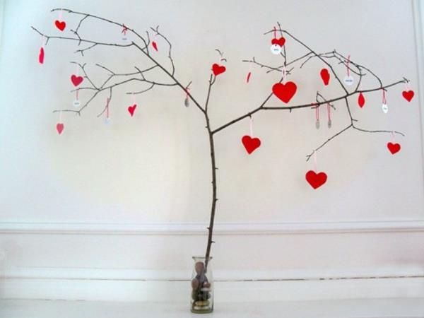 Valentino dienos dekoravimo idėja jūsų namams