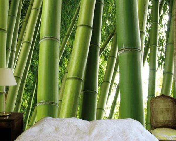 bambu-bambu-orman çıkartması
