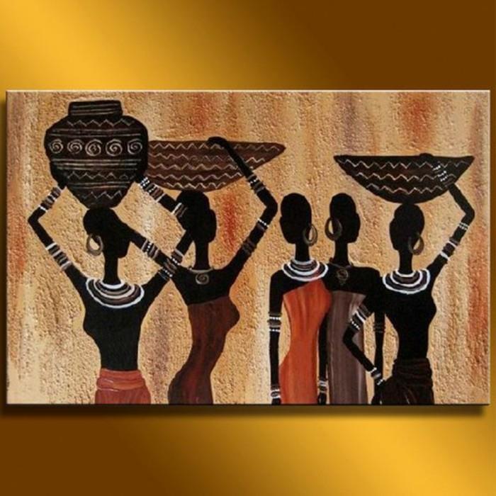 çıkartmalar-afrika-tablo-afrikalı-kadınlar