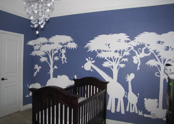 afriške živali-nalepke-za-otroško sobo