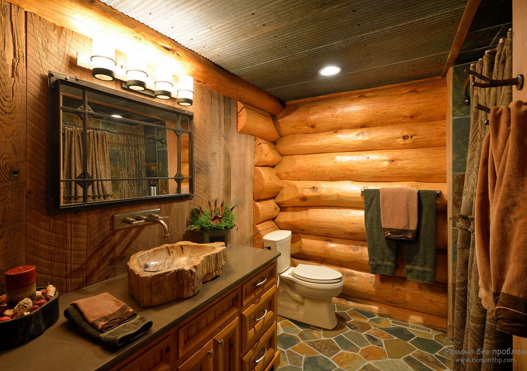 Interni di una casa in stile chalet