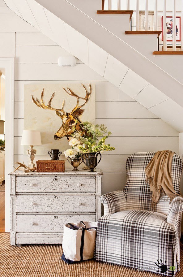 Paneles de pared blancos como la nieve