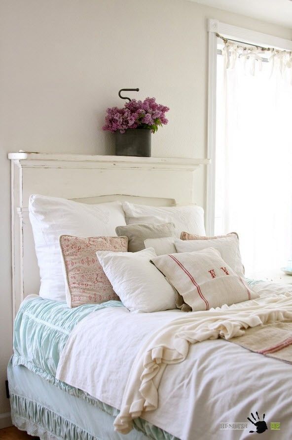 Decoración de cama textil