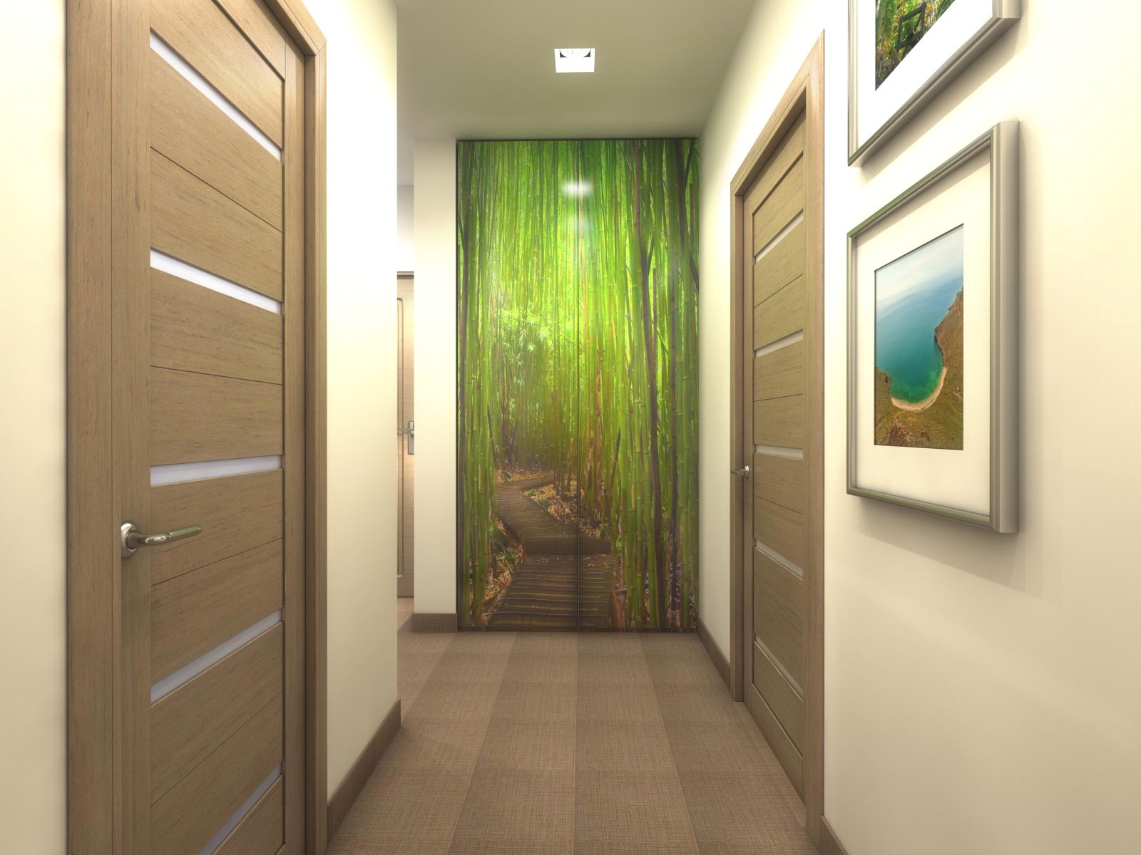 papel pintado con patrón de la naturaleza