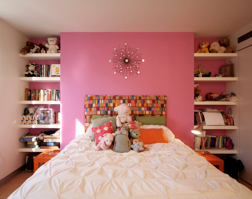 En la habitación de la niña