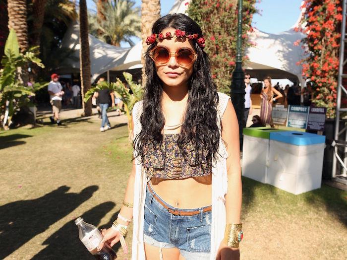 bohemiškų drabužių hipis prašmatnus madingo stiliaus festivalis „coachella“