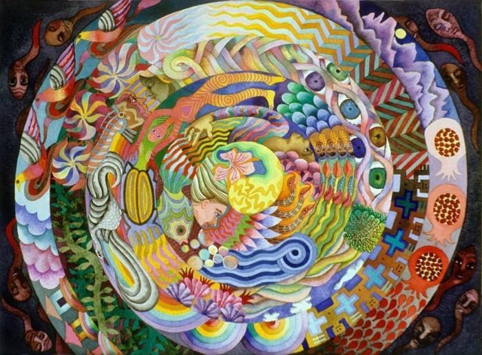Fibonačio spiralės-solistikos seka su žmogaus figūromis pakeistas