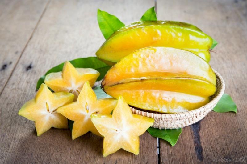 c vitamini açısından zengin süper besinler yıldız meyvesi yıldız meyvesi