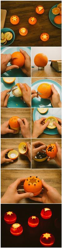 portakaldan yapılmış muhteşem-mumluk-fikri-kendin yap-Noel-yapması kolay