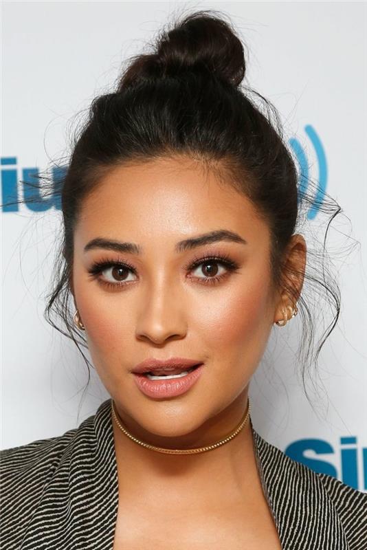 Shay Mitchell sidabrinis kaklo karoliai kaklo karoliai