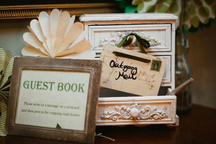 Sukurkite savo vestuvių svečių knygos originalią vestuvių knygos idėją