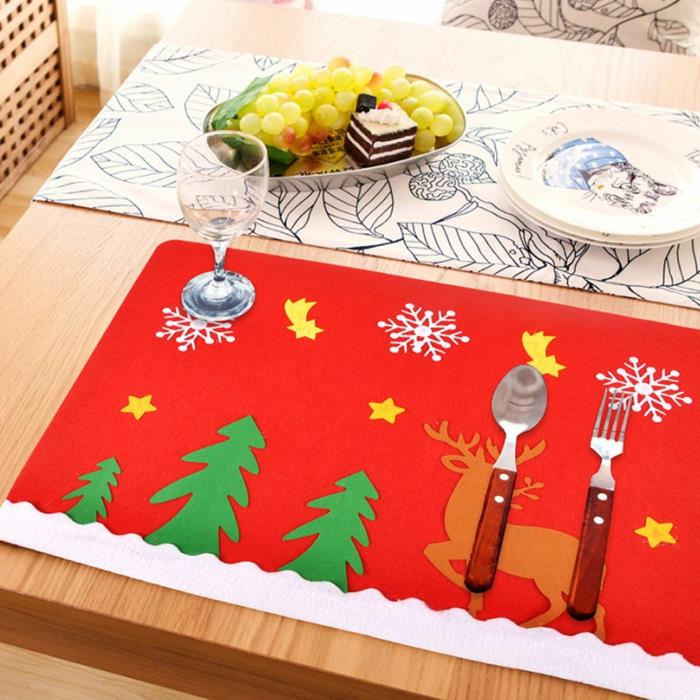 Kalėdinių vietų žymeklių veiklos kalėdinis dekoravimas pasidaryti stalą