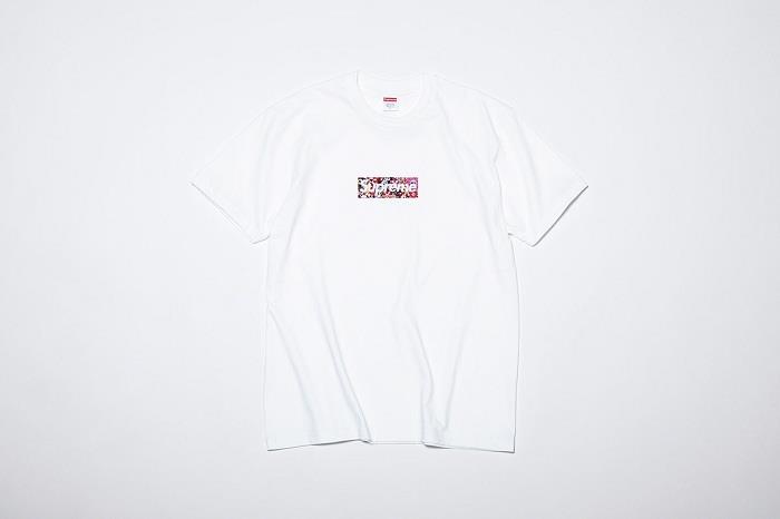 Supreme lansira majico z logotipom dobrodelne škatle, ki jo je oblikoval Japonec Takashi Murakami