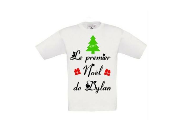 Dylan-yeniden boyutlandırılmış-çocuk-kişiselleştirilmiş-ilk-Noel-t-shirt
