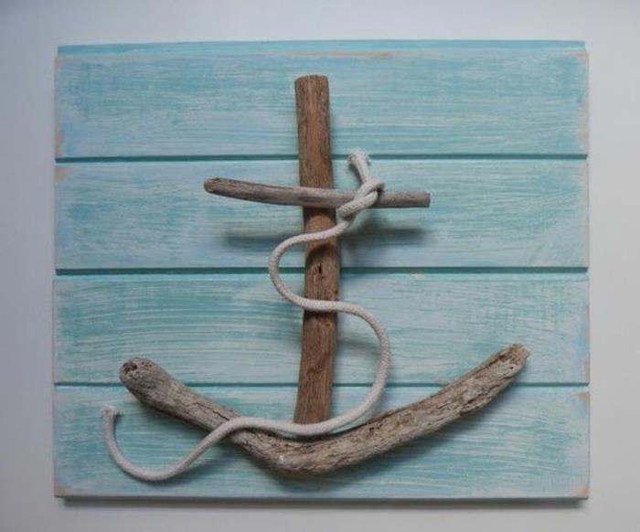 dalgaların karaya attığı odun-tablo-üzerine-resim-üzerinde-lamba-dekorasyon-driftwood-kemer