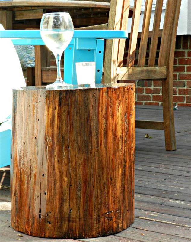 Kako narediti zunanjo mizo iz lakiranega lesa deco diy